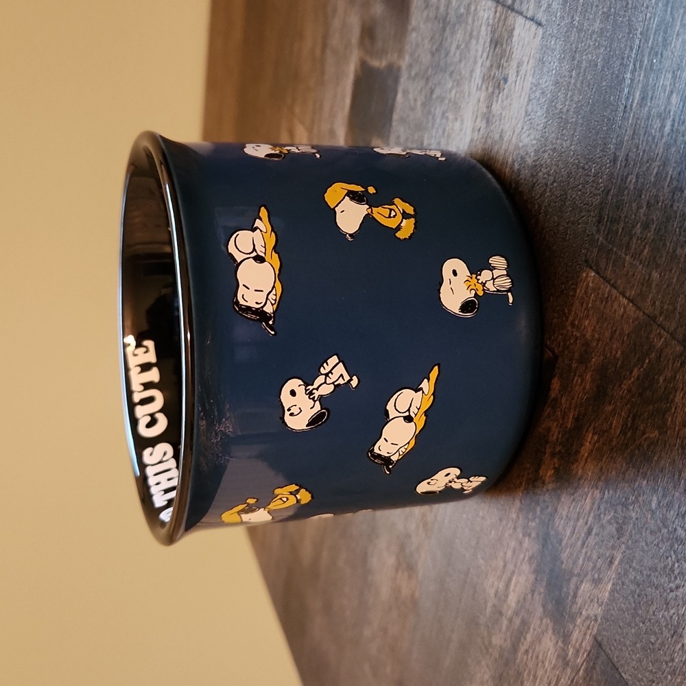 I Woke Up This Cute Peanuts Snoopy and Woodstock mug - Picture 4 of 6